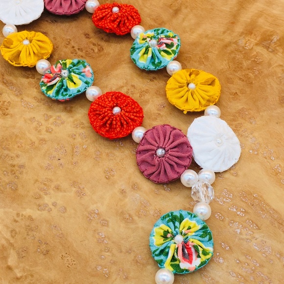 Handmade fabric Rosary - Picture 5 of 6